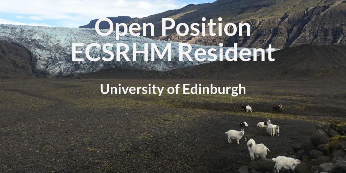 ECSRHM Resident Position Edinburgh