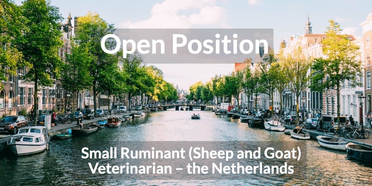 Open Postion Veterinarian NL